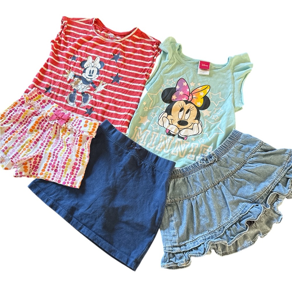 Disney And Other Brands Minnie Bundle Of Girl’s Outfits